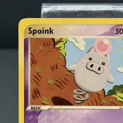 Pokemon Spoink 73/97 Dragon Regular Non Holo LP - Image 2