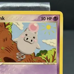 Pokemon Spoink 73/97 Dragon Regular Non Holo LP - Image 3