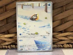Snorunt 188/182 – Illustration Rare – SV04 Paradox Rift – Pokemon TCG – NM Holo - Image 1