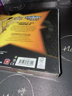 Pokemon TCG Shining Fates Pikachu V Collection Box - New Sealed - Image 3