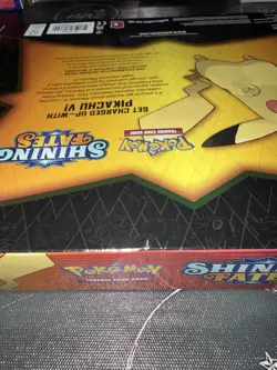 Pokemon TCG Shining Fates Pikachu V Collection Box - New Sealed - Image 5