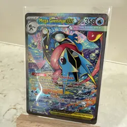 Pokemon TCG Holo Ultra Rare Full Art Mega Greninja EX 116 - Image 1