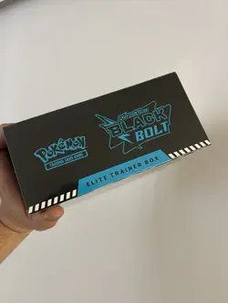 Pokemon TCG Black Bolt Elite Trainer Box Factory Sealed - Image 3