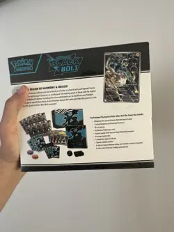 Pokemon TCG Black Bolt Elite Trainer Box Factory Sealed - Image 5