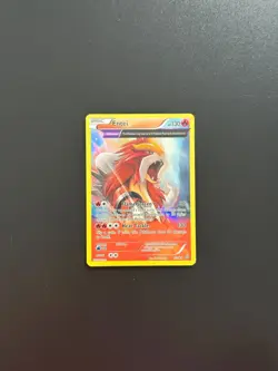 2015 Pokemon XY Ancient Origins Entei Holo #15/98 - Image 1