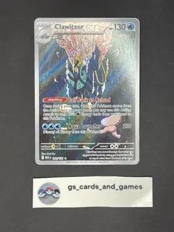 Clawitzer 141/132 - Me01: Mega Evolution - Pokemon TCG - Image 1
