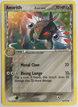 POKEMON ANORITH 57/110 EX HOLON PHANTOMS COMMON NEAR MINT - Image 1