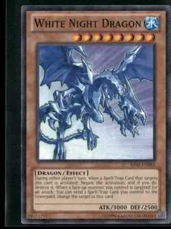 White Night Dragon BP02-EN083 Unlimited - Yu-Gi-Oh! TCG Mosaic Rare - Image 1