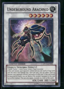 Underground Arachnid DPC5-EN001 Limited - Yu-Gi-Oh! TCG Super Rare - Image 1