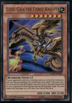 Lord Gaia the Fierce Knight MVP1-EN050 1st Edition - Yu-Gi-Oh! TCG Ultra Rare - Image 1