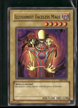Illusionist Faceless Mage SDP-004 - Yu-Gi-Oh! TCG Common - Image 1