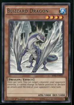 Blizzard Dragon BP03-EN031 1st Edition - Yu-Gi-Oh! TCG Rare - Image 1