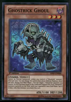Ghostrick Ghoul SHSP-EN000 1st Edition - Yu-Gi-Oh! TCG Super Rare - Image 1
