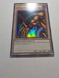 Right Arm of the Forbidden One LOB-EN122 25th Anniversary Ultra Rare NM YGO - Image 2