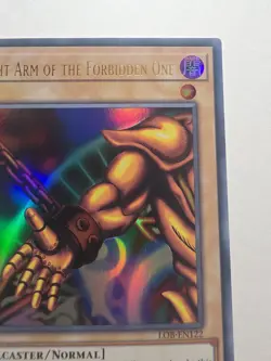 Right Arm of the Forbidden One LOB-EN122 25th Anniversary Ultra Rare NM YGO - Image 4