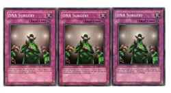 Yugioh- 3X DNA Surgery - Common - Unlimited - DB1-EN081 - Light Play - Image 1