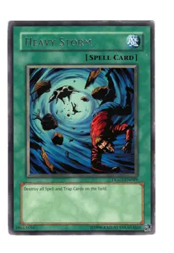 Yugioh- 1X Heavy Storm - Rare - Unlimited - DLG1-EN049 - Light Play - Image 1