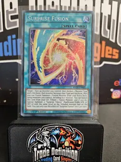 BLGG-EN041 Surprise Fusion Secret Rare Yu-Gi-Oh! NEW - Image 1