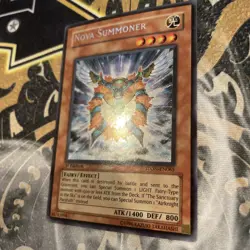 Yugioh 1x Nova Summoner STON-EN065 Secret Rare 1st Edition NM - Image 3