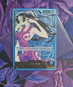 Bandai One Piece CCG Boa Hancock Leader OP07-038 Anime Collection 25th KR - Image 1