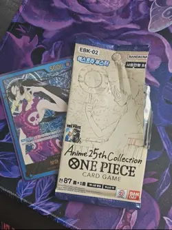 Bandai One Piece CCG Boa Hancock Leader OP07-038 Anime Collection 25th KR - Image 2
