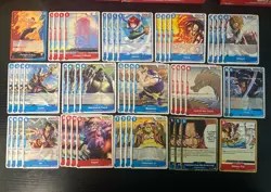 ONE PIECE TCG – Red/Blue Portgas D. Ace Deck – 51 Card Ready to Play – EN - Image 1