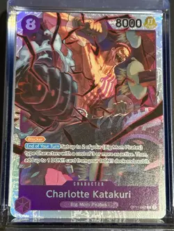 Charlotte Katakuri OP11-067 One Piece TCG Super Rare NM - Image 1