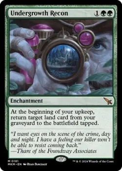 Undergrowth Recon - Near Mint MTG Murders at Karlov Manor - Image 1