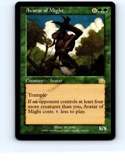 Avatar of Might #109 Green Rare Prophecy MTG NP NM/NM+ - Image 1