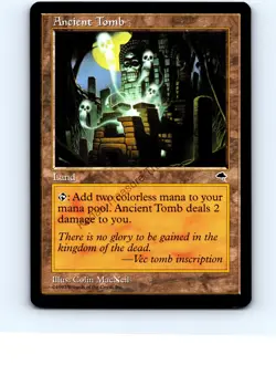 Ancient Tomb #315 Land Uncommon Tempest MTG LP Exc+/NM - Image 1