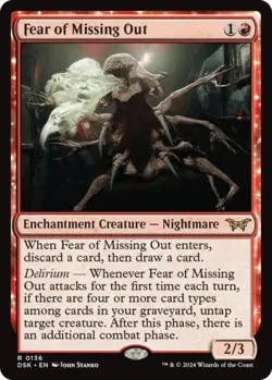 Fear of Missing Out - Near Mint MTG Duskmourn: House of Horror - Image 1