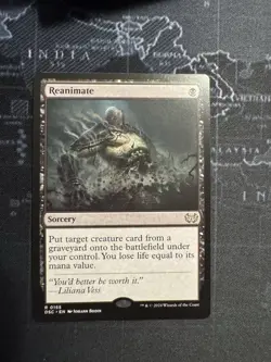 NM Reanimate, MTG, Duskmourn Commander, Magic the Gathering, 155 - Image 1