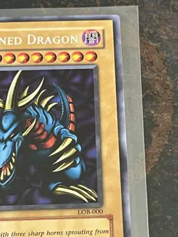 Tri-Horned Dragon - LOB-000 - Secret Rare - Unlimited 2002 • NM / MINT - Image 5