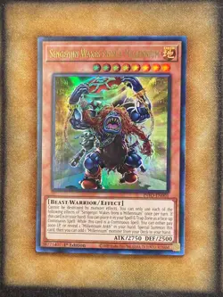 Yugioh Sengenjin Wakes from a Millenium INFO-EN001 Ultra Rare 1st Ed NM - Image 1