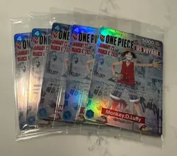 Monkey.D.Luffy (055) (College Basketball US Voyage) P-055 One Piece Sealed Promo - Image 1
