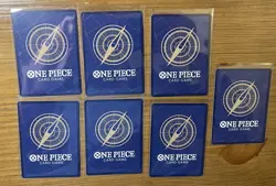 One Piece Lot (7): Monkey D Luffy, Alternate Art, All Foil Lot English! - Image 2