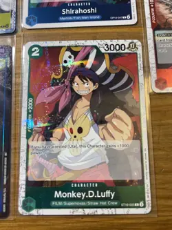 One Piece Lot (7): Monkey D Luffy, Alternate Art, All Foil Lot English! - Image 3