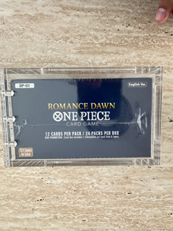 One Piece Booster Box OP01 Blue Bottom First Print Romance Dawn Sealed English - Image 3