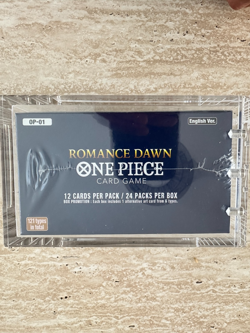 One Piece Booster Box OP01 Blue Bottom First Print Romance Dawn Sealed English - Image 4
