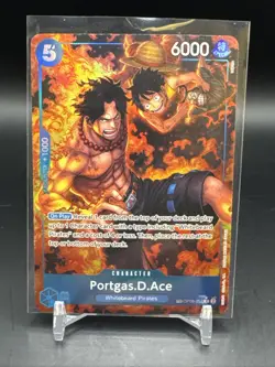 One Piece OP-10 Portgas.D.Ace OP08-052 Treasure Rare Luffy - Image 1