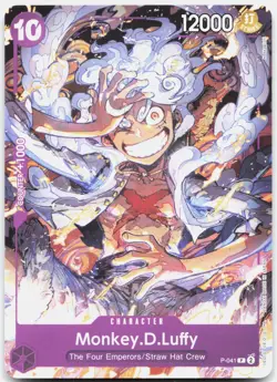 Monkey.D.Luffy (P-041) P-041 Starter Deck 18: PURPLE Monkey.D.Luffy One Piece NM - Image 1
