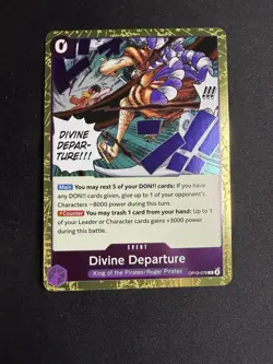 Divine Departure OP13-076 Rare Carrying On His Will One Piece - Image 1