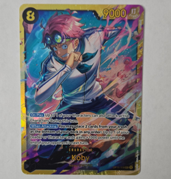 Bandai One Piece CCG Koby SEC Alt Art Foil OP11-119 9000P Cost 8 Eng - Image 1