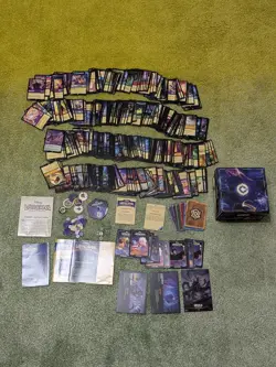 Disney Lorcana *Huge* Trading Card Game Lot Over 400 Cards Plus Tokens Dice Etc! - Image 1
