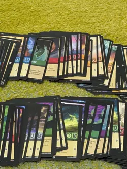 Disney Lorcana *Huge* Trading Card Game Lot Over 400 Cards Plus Tokens Dice Etc! - Image 4