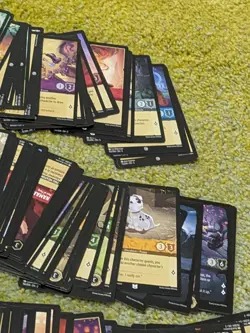 Disney Lorcana *Huge* Trading Card Game Lot Over 400 Cards Plus Tokens Dice Etc! - Image 5