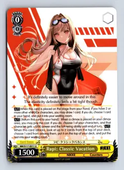 Rapi: Classic Vacation NIK/S117-E011 U GODDESS OF VICTORY: NIKKE NM/M - Image 1