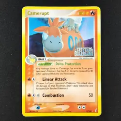 Camerupt 3/100 Holo - Crystal Guardians - Pokemon Card - Image 1