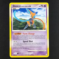 Deoxys Speed Forme 26/146 - Legends Awakened - Pokemon Card - Image 1