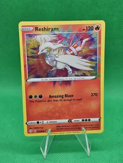 Pokemon TCG Shining Fates - Amazing Rare HOLO Reshiram 017/072 - Image 1